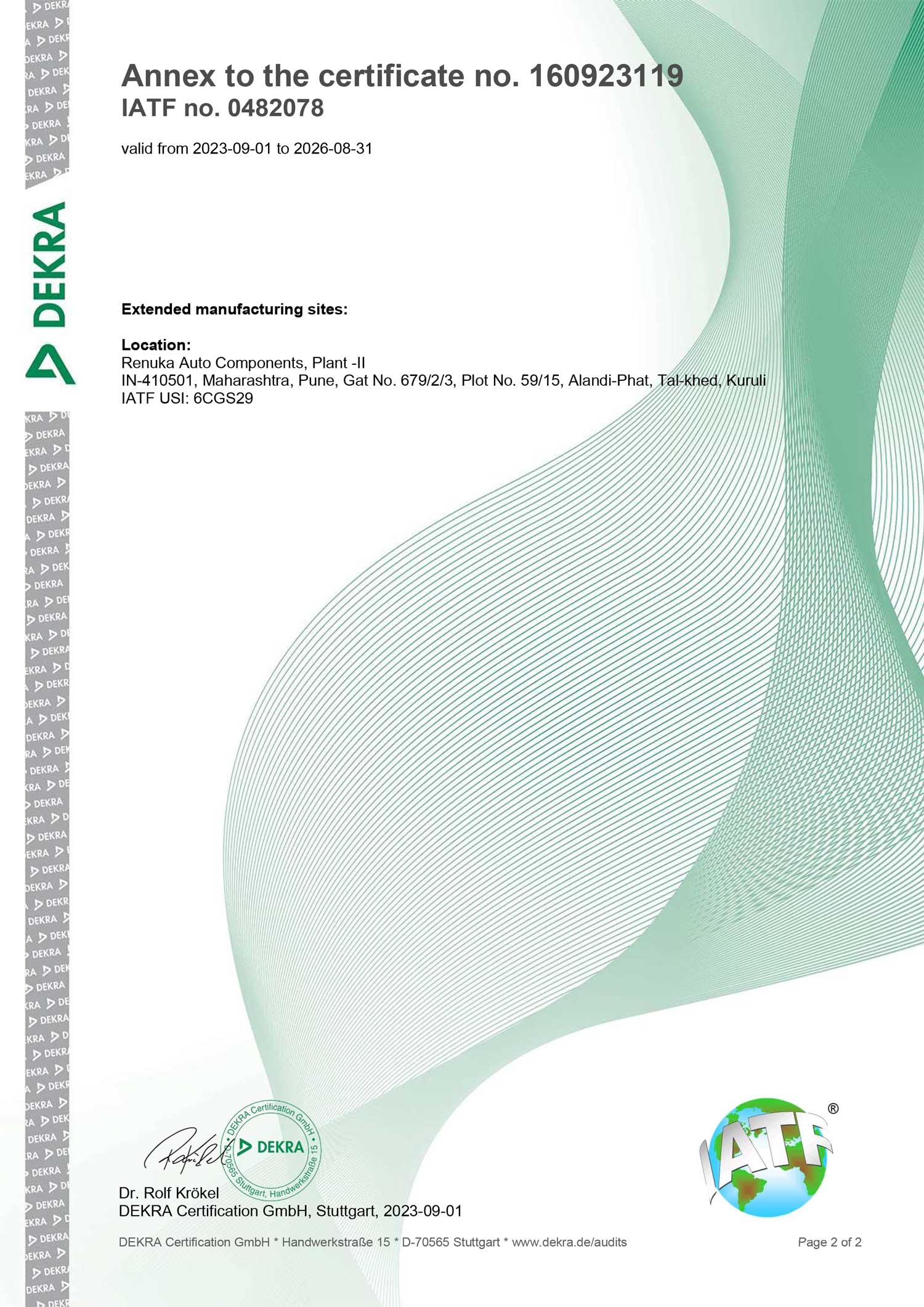 certificates